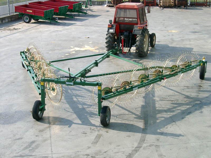 Hay Rake 12 Wheel