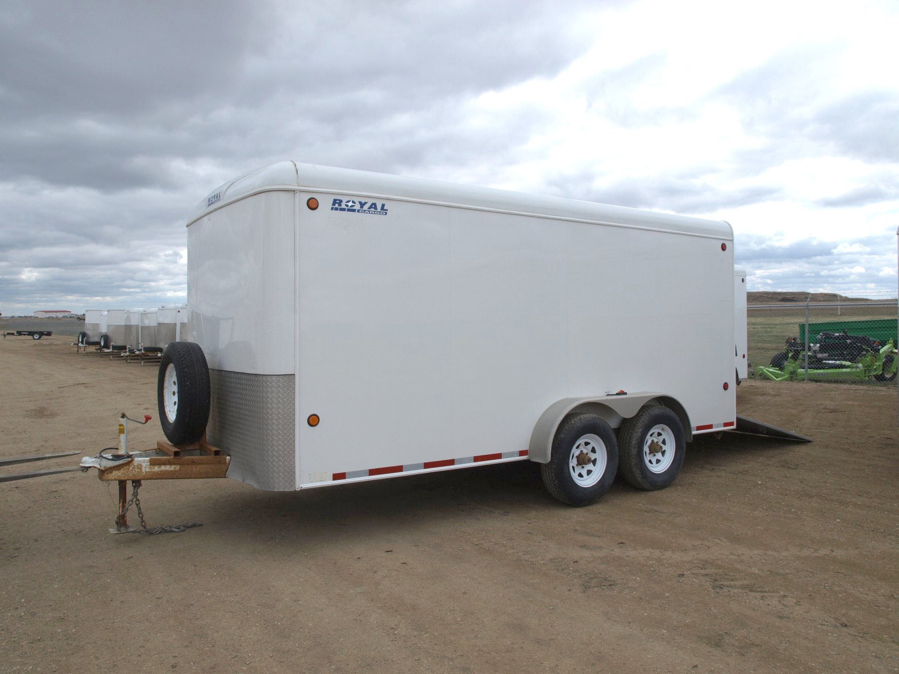 Enclosed Trailer 7ft x 18ft
