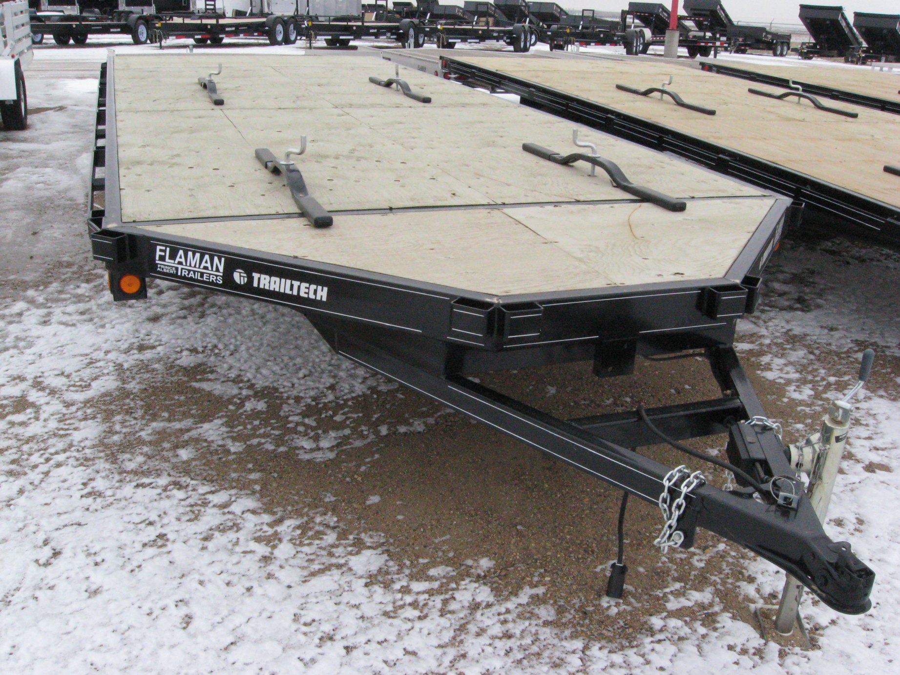 4 Place Snowmobile Trailer